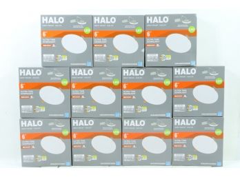11 Halo HLBSL 6 In. New Construction Or Remodel Canless Recessed LED Kit New
