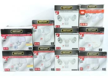 Large Group Of Defiant Outdoor Spotlights
