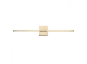 JONATHAN Y Makena 28 In. Gold Dimmable Integrated LED Metal Wall Sconce JYL7022B