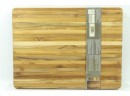 Teakhaus 106 Teak Wood Traditional Edge Grain Cutting Board 20 X 15 X 1.5