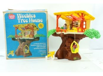 VTG 1975 Romper Room Weebles Tree House In Box #570  Damaged