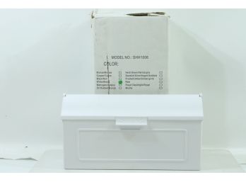 Special Lite Products SHH-1006-WH Horizon Horizontal Mailbox, White New