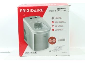 Frigidaire EFIC117-SS 26-Pound Stainless Steel Countertop Ice Maker