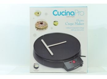 CucinaPro 12' Electric Griddle & Crepe Maker - 5 Temperature Settings New