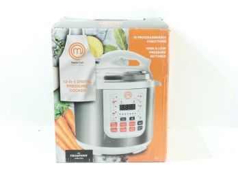 MasterChef 13-in-1 Pressure Cooker- 6 QT Electric Digital Instant MultiPot New