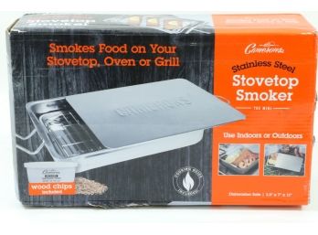 Camerons The Original Stainless Steel Mini Stovetop Smoker New