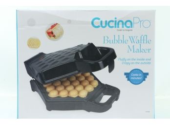 Bubble Waffle Maker- Electric Non Stick Hong Kong Egg Waffler Iron New