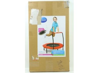 Portable 36 Inches Kid Trampoline W Handle For Stability And Safety Pad Ne