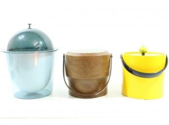 Group Of Mid Century Ice Buckets Includes Morgan