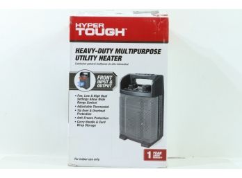 Hyper Tough Black 1500w Heavy Duty 2-Setting Electric Utility Space Heater Tested