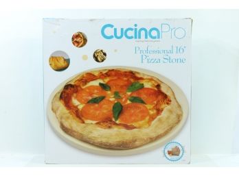 CucinaPro 533 Extra Thick Round Pizza Baking Stone For Oven, 16.5', Light Brown New