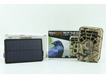 Creative XP Glass Raven 4G Trail Camera 1080p Camo & Solar Panel Kit New