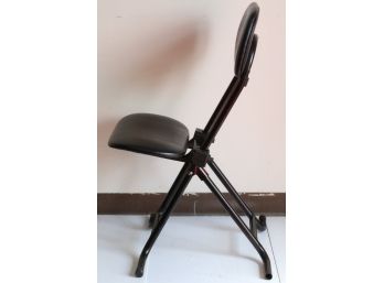 Folding Black Chair