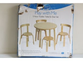 Svan Play With Me Toddler Table And Chair Set White New