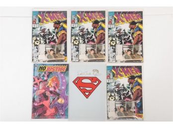 Lot Of 6 - Assorted Autographed Comics By The Artist - All 100 Legit.