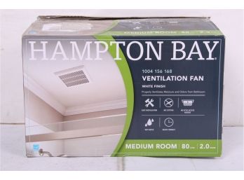 Hampton Bay 80 CFM Ceiling Bathroom Exhaust Ventilation Fan 1004156168