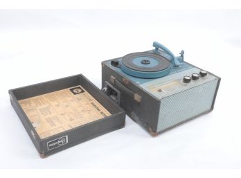 Vintage Rheem Califone Portable 45 Record Player