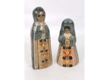 Tonala Mexican Pottery Figures