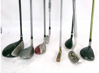 Mixed Lot Of Various Golf Clubs