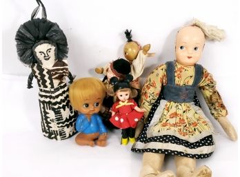 Mixed Vintage Doll Lot