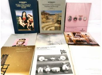 Collection Of Vintage Sotheby's Auction Catalogs