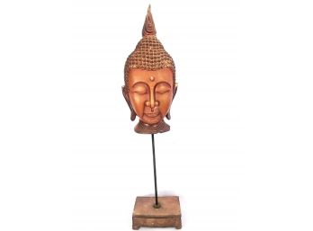 40' Buddha Head On Stand