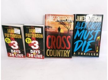 Group Of 4 James Patterson Books