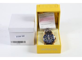 Invicta Pro Diver Chronograph Watch - In Presentation Box With Documents