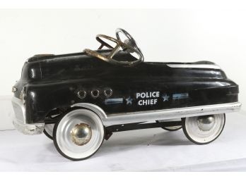 Comet Police Chief Pedal Car