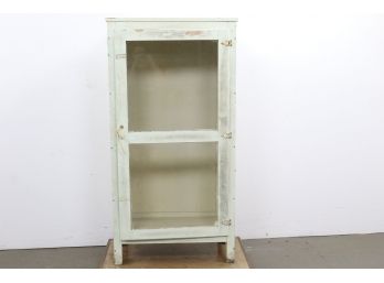 Vintage Glass Door Display Cabinet