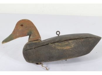 Vintage Carved Duck Decoy