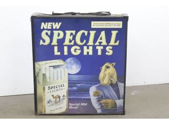 Joe Camel Camel Special Lights Lighted Advertising Sign
