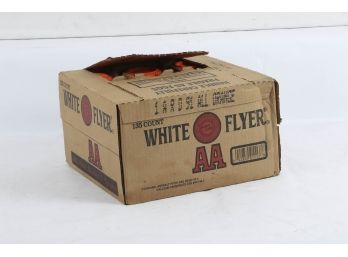 White Flyer  AA Clay Pigeon Targets. Approximately 125