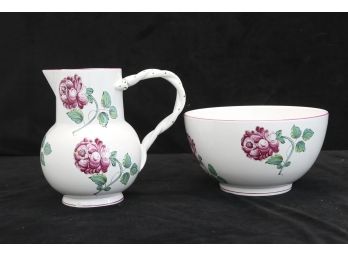 Strasbourg Pitcher And Bowl For Tiffany & Co
