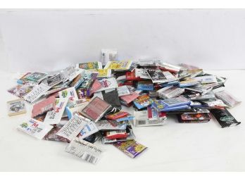 Large Lot Of Foil And Wax Packs Sealed, Mixed Sports