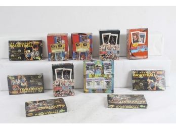 11 Sets Of Wax Packs, Early 90's Basketball