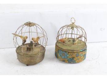 2 Birds In A Cage Music Boxes