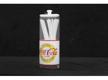 Coke Classic Straw Dispenser