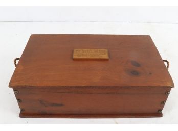 The Captain's Sea Chest Wood Box
