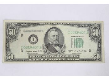 1950C  $50 Minnesota Federal Reserve Note - XF+