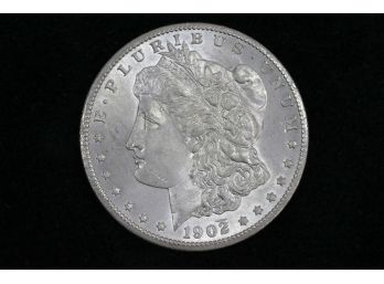 1902O Morgan Silver Dollar - BU