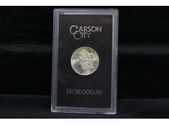 1883CC Morgan Silver Dollar - Encased With Certificate