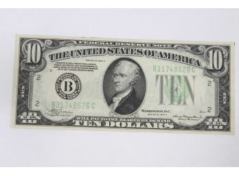1934A $10 New York Federal Reserve Note - Mint