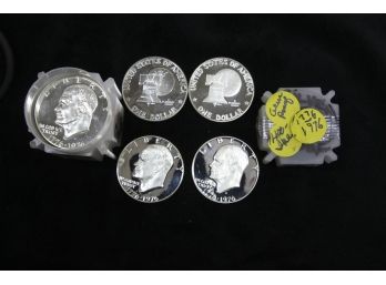 20 Eisenhower 1776-1976 Proof Silver Dollars (gem Proof)