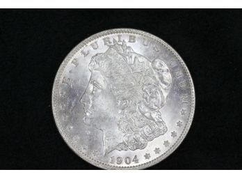 1904O Morgan Silver Dollar - BU