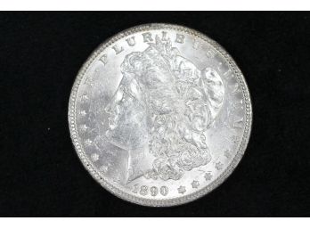 1890 Morgan  Silver Dollar - BU