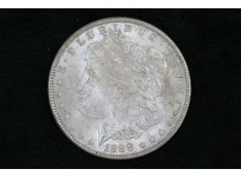 1888 Morgan Silver Dollar - BU (toning)