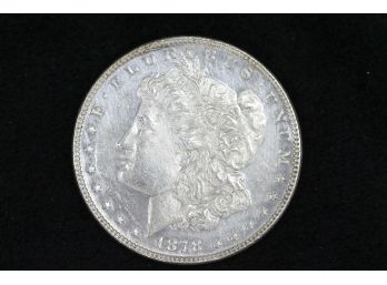 1878 Morgan Silver Dollar - 7 Feathers - Uncirculated