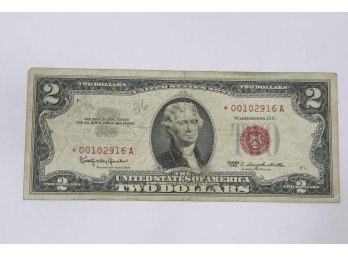 1963 $ 2 United States Note - VF