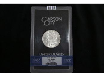 1882CC Morgan Silver Dollar - NGC Graded MS-62
